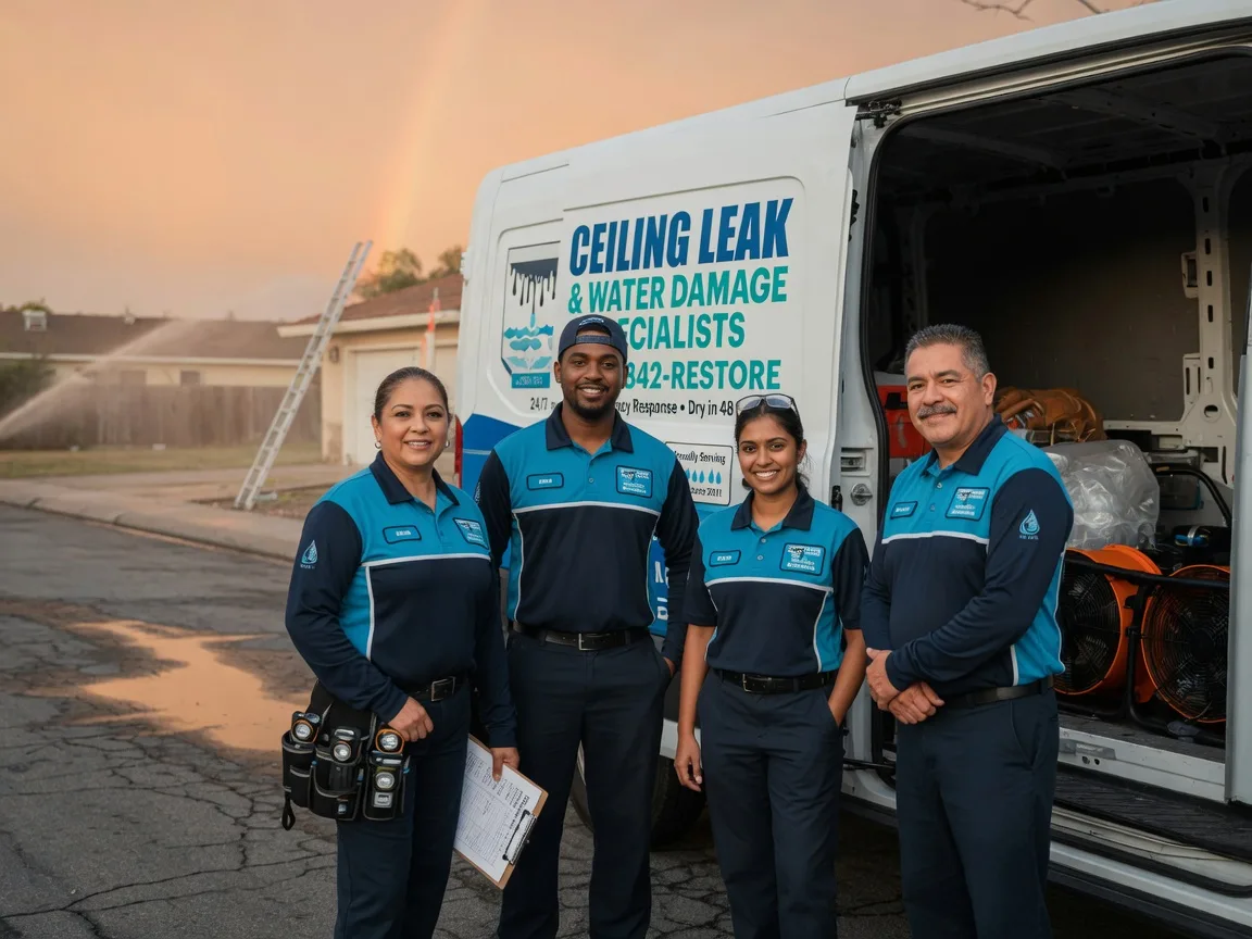Ceiling Leak Cleanup company in Barhamsville, VA